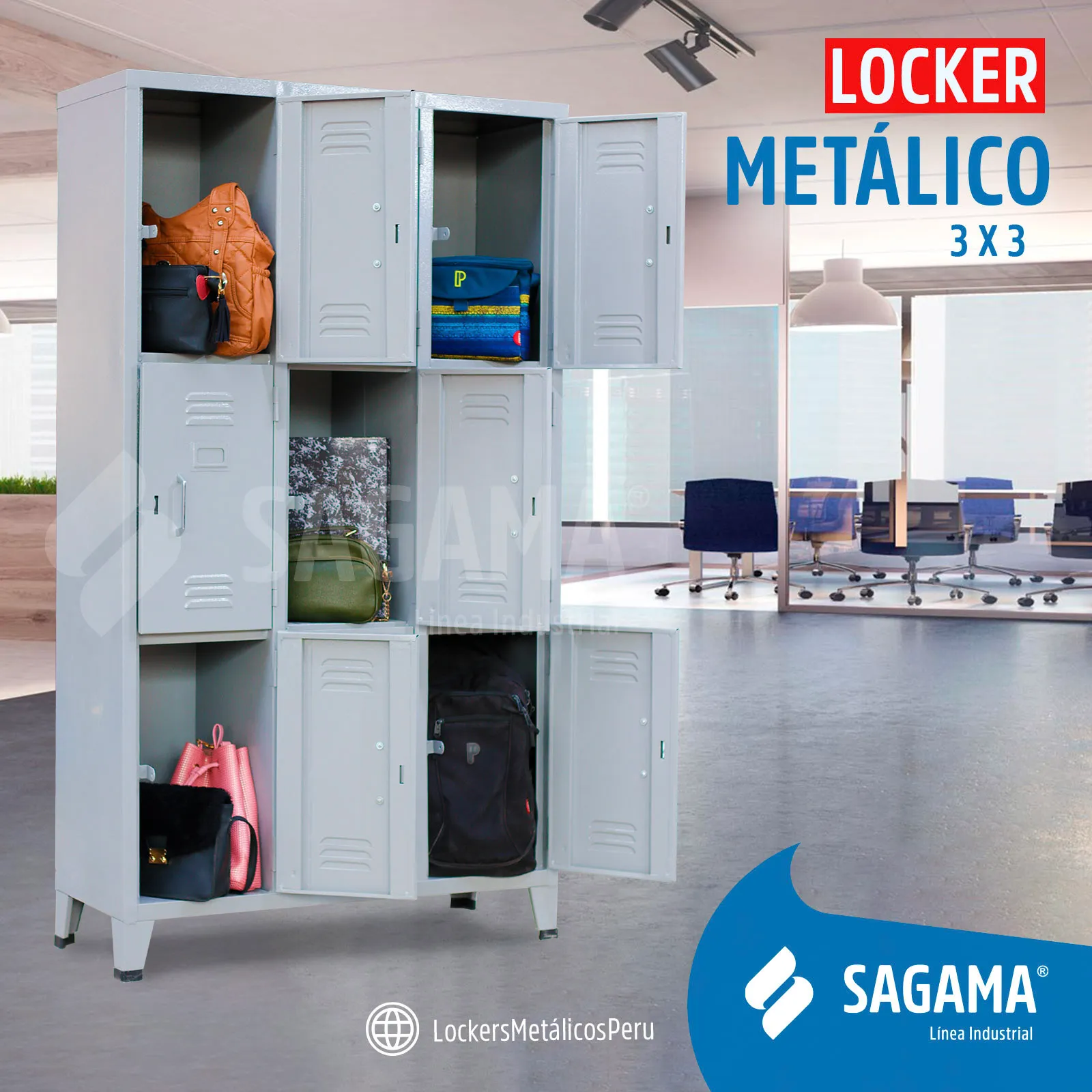 locker metálicos para oficinas