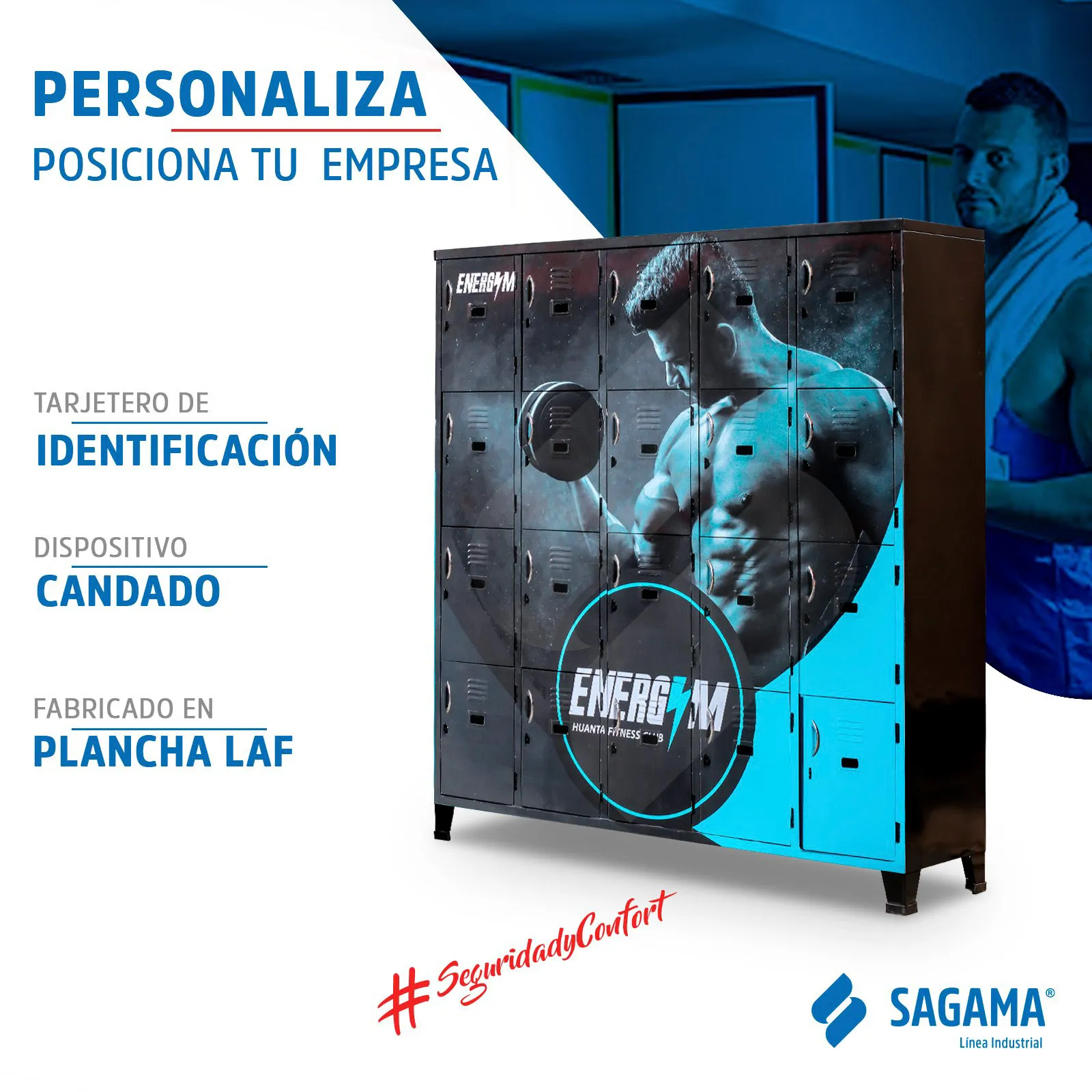 lockers para gym