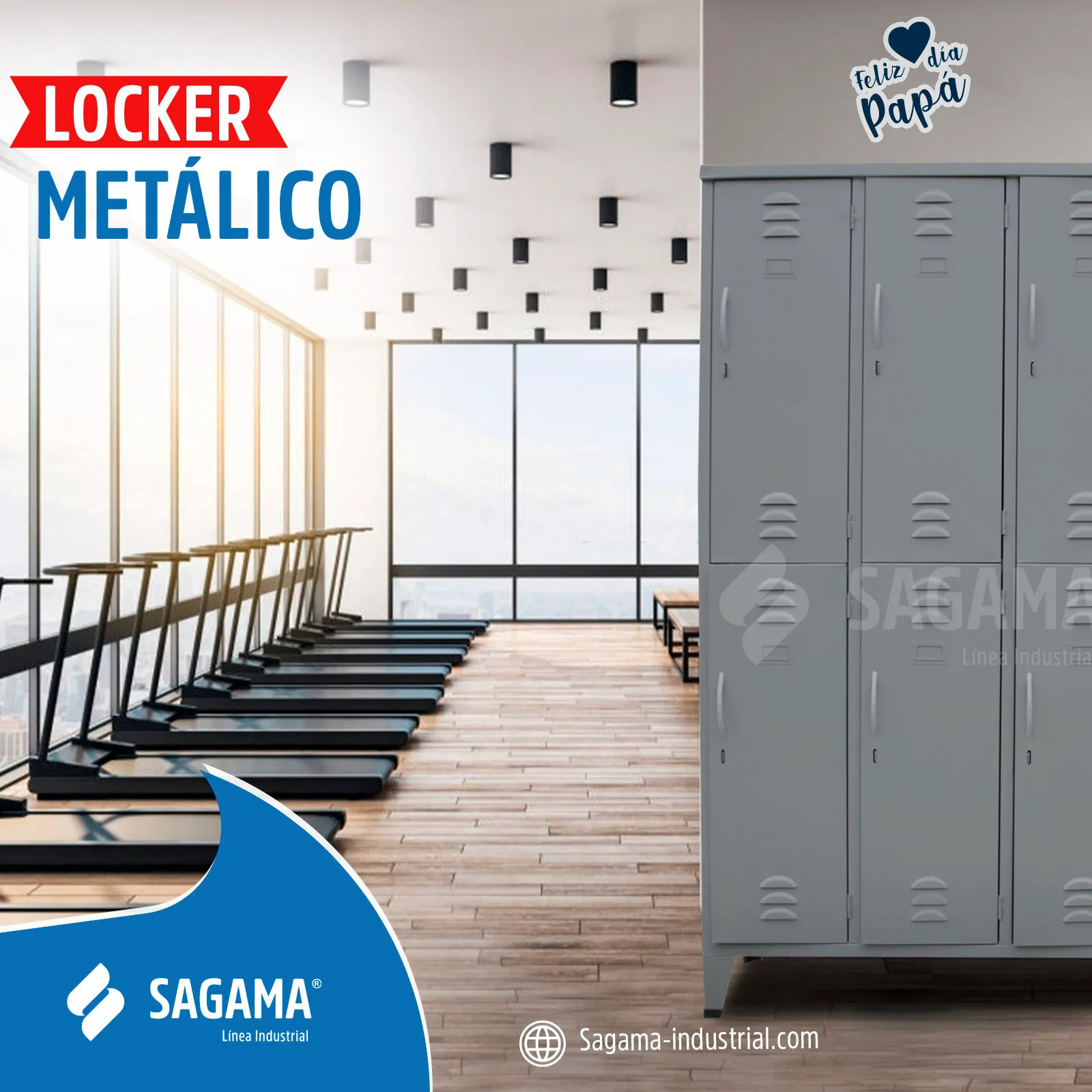 lockers metálicos